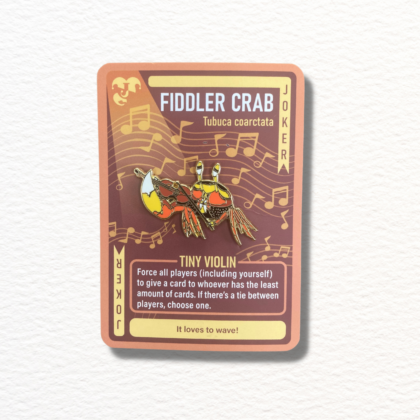 Fiddler Crab Enamel Pin (Limited Edition)